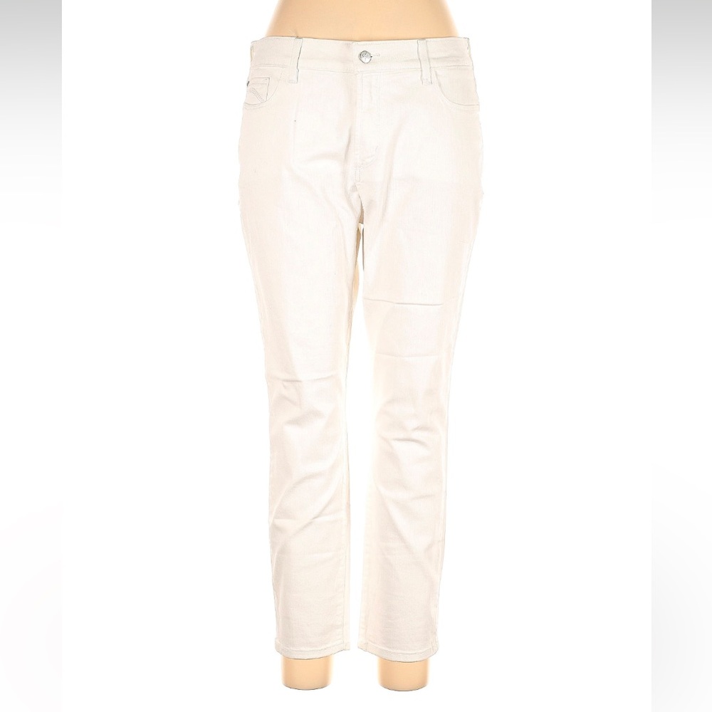 NYDJ Stylish White Jeans Size 16 petite